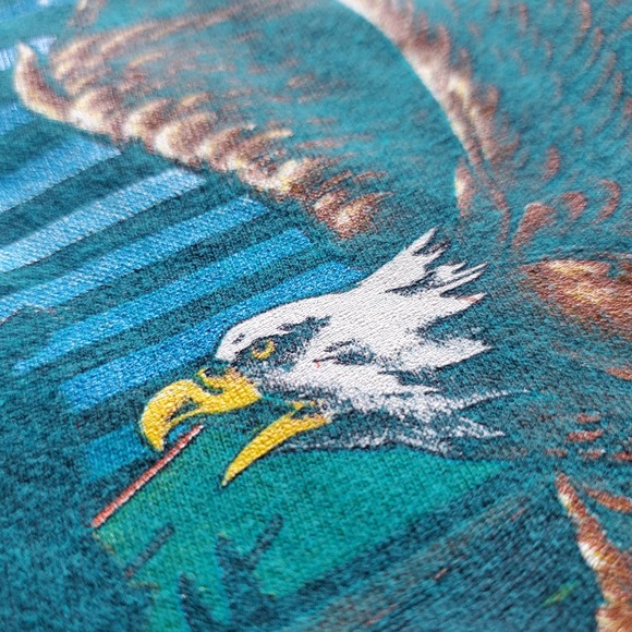 VTG 1990 Harley Davidson Night Flight Sturgis South Dakota Tshirt Sz M - Picture 9 of 9